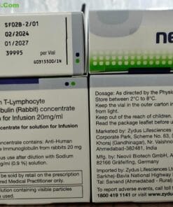 Grafalon Neovii 20mg/ml – Thuốc Ức Chế Miễn Dịch Hỗ Trợ Sau Ghép Tạng