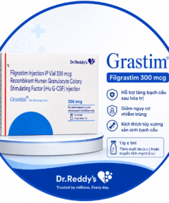Grastim Filgrastim 300mcg – Thuốc Hỗ Trợ Tăng Bạch Cầu Sau Hóa Trị