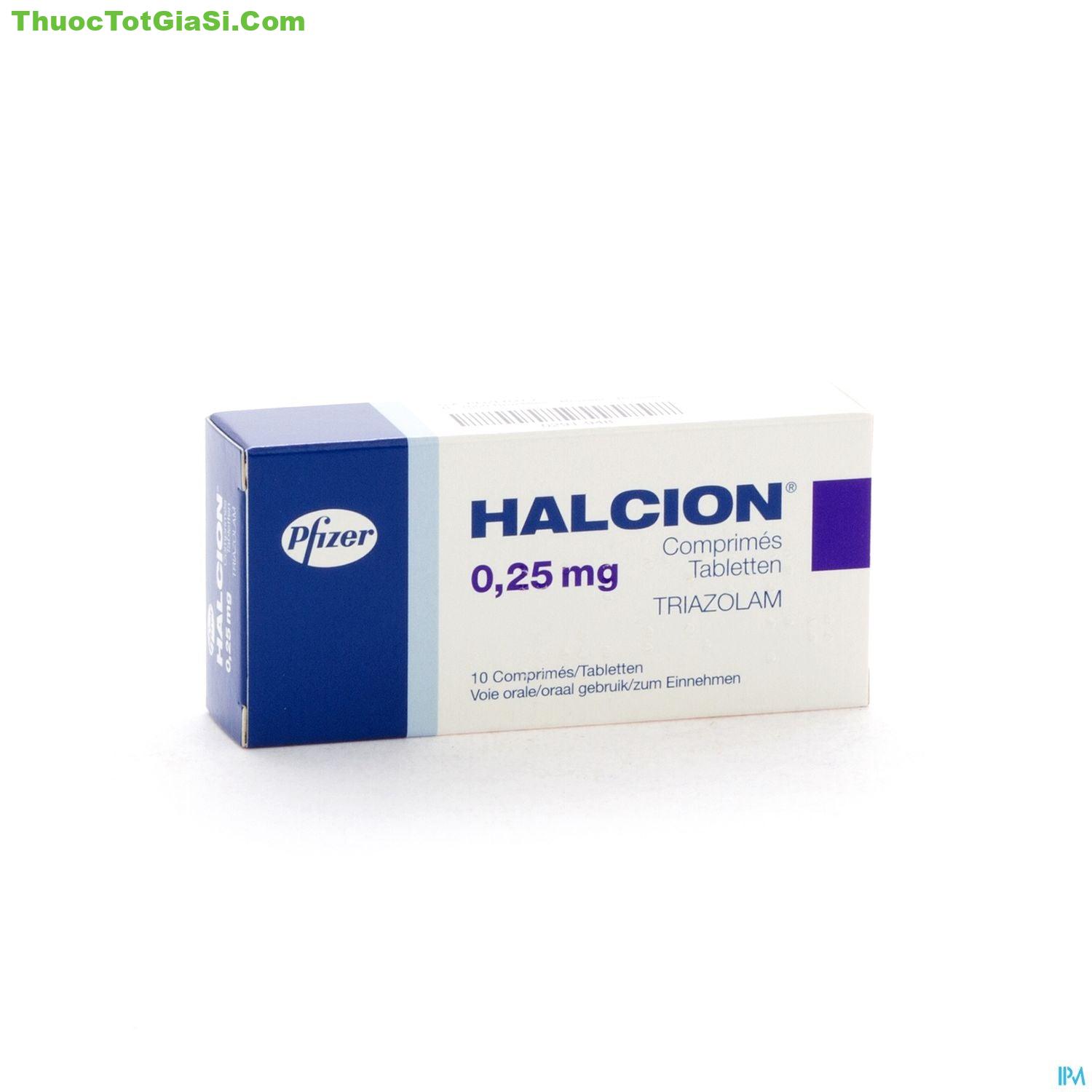 Halcion 0.25mg (Triazolam) – Thuốc Hỗ Trợ Điều Trị Mất Ngủ
