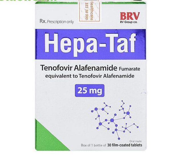 hepa-taf-25mg-tenofovir-alafenamide-cong-dung-lieu-dung-gia-ban-va-luu-y-khi-su-dung-12191-2 Hepa-Taf 25mg (Tenofovir Alafenamide) – Công Dụng, Liều Dùng, Giá Bán Và Lưu Ý Khi Sử Dụng