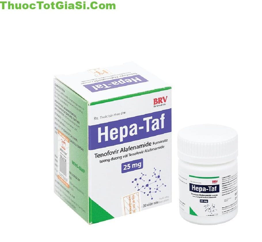 hepa-taf-25mg-tenofovir-alafenamide-cong-dung-lieu-dung-gia-ban-va-luu-y-khi-su-dung-12191 Hepa-Taf 25mg (Tenofovir Alafenamide) – Công Dụng, Liều Dùng, Giá Bán Và Lưu Ý Khi Sử Dụng