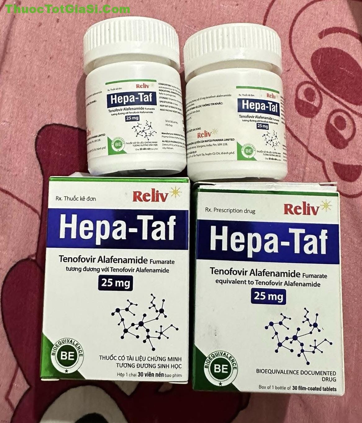Hepa-Taf 25mg (Tenofovir Alafenamide) – Công Dụng, Liều Dùng, Giá Bán Và Lưu Ý Khi Sử Dụng Hepa-Taf 25mg (Tenofovir Alafenamide) – Công Dụng, Liều Dùng, Giá Bán Và Lưu Ý Khi Sử Dụng