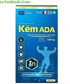 Kẽm ADA Zinc 120mg – Công Dụng, Liều Dùng, Giá Bán Và Lưu Ý Khi Sử Dụng