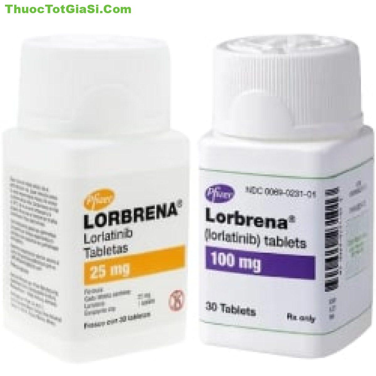 Lorlatinib (25mg, 100mg) giá bao nhiêu?