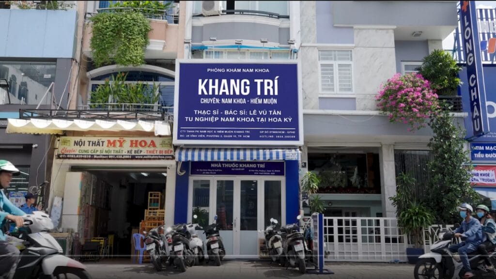 Phòng Khám Bác Sĩ Lê Vũ Tân Có Tốt Không? Review Phòng Khám Nam Khoa Khang Trí Được Tìm Kiếm Nhiều Tại TPHCM