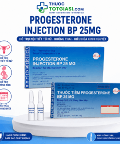 Progesterone Injection BP 25mg – Thuốc Tiêm Progesterone Hỗ Trợ Nội Tiết Nữ, Dưỡng Thai, Điều Hòa Kinh Nguyệt