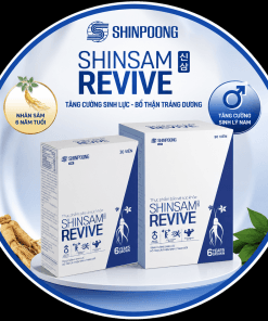 Shinsam Revive Shinpoong – Tăng Cường Sinh Lý Nam, Bổ Thận Tráng Dương Hiệu Quả