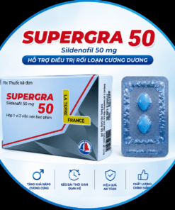 Supergra 50 (Sildenafil 50mg) – Công Dụng, Liều Dùng, Giá Bán Và Lưu Ý Khi Sử Dụng