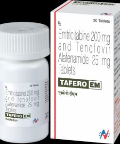 TAFERO EM – Thuốc điều trị HIV hiệu quả (Emtricitabine 200mg + Tenofovir Alafenamide 25mg)