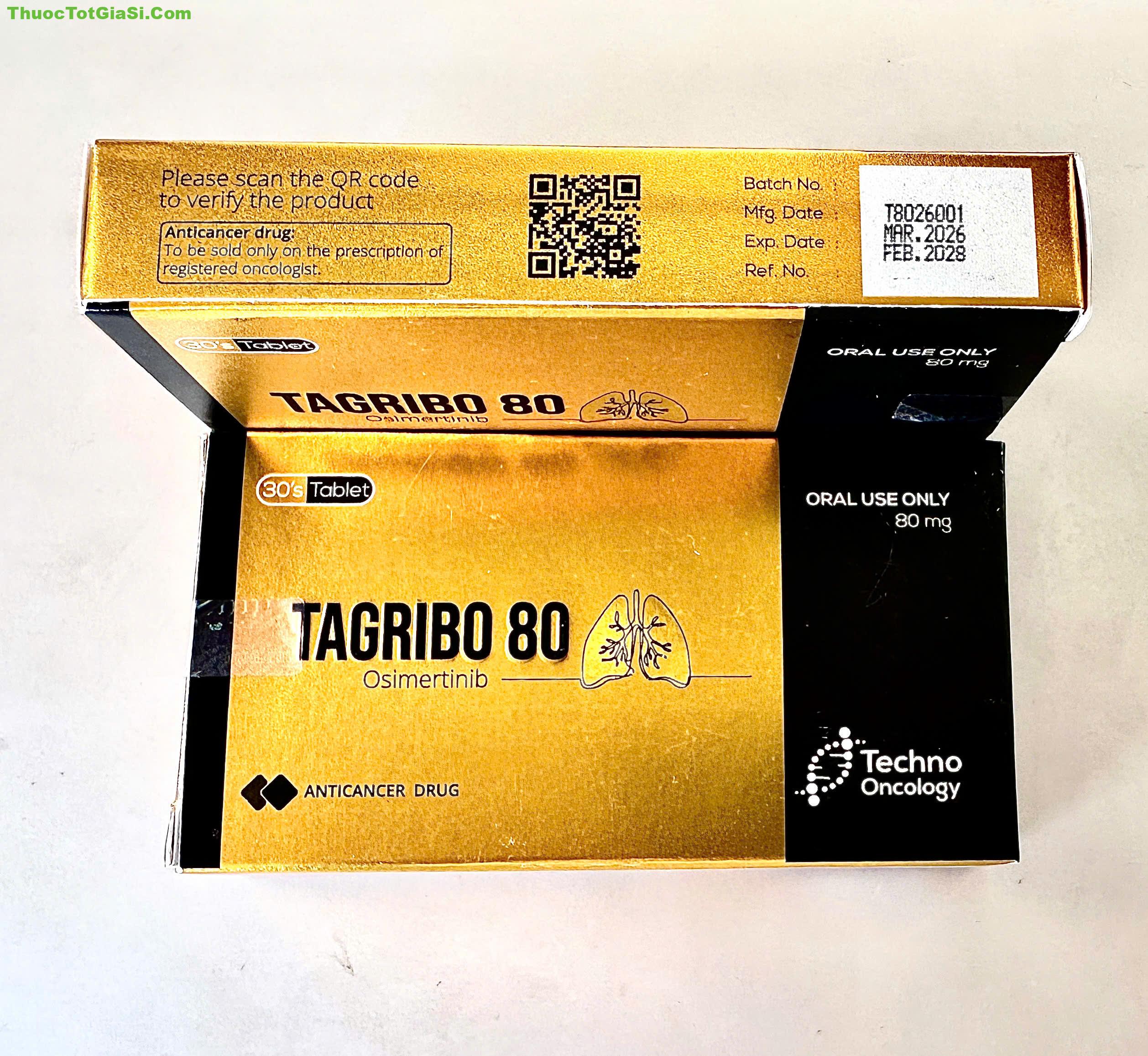 Tagribo 80 (Osimertinib) – Thuốc Điều Trị Ung Thư Phổi Không Tế Bào Tagribo 80 (Osimertinib) – Thuốc Điều Trị Ung Thư Phổi Không Tế Bào Nhỏ