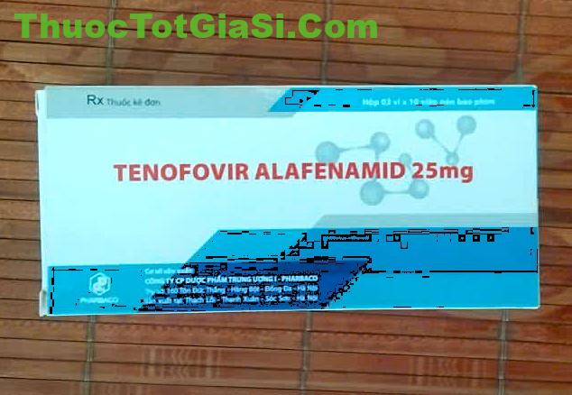 Tenofovir Alafenamide 25mg Pharbaco – Thuốc Điều Trị Viêm Gan B Hiệu Quả Tenofovir Alafenamide 25mg Pharbaco – Thuốc Điều Trị Viêm Gan B Hiệu Quả