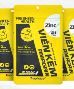 Viên Kẽm Amagain Traphaco – Bổ Sung Kẽm Hữu Cơ Hỗ Trợ Tăng Cường Đề Kháng Và Sức Khỏe Toàn Diện