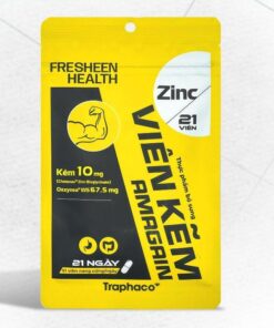 Viên Kẽm Amagain Traphaco – Bổ Sung Kẽm Hữu Cơ Hỗ Trợ Tăng Cường Đề Kháng Và Sức Khỏe Toàn Diện