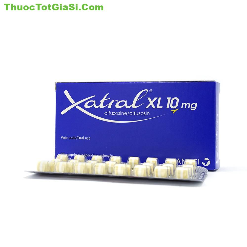 Xatral XL 10mg trị phì đại tuyến tiền liệt (vỉ x 30 viên) thuoctotgiasi.com