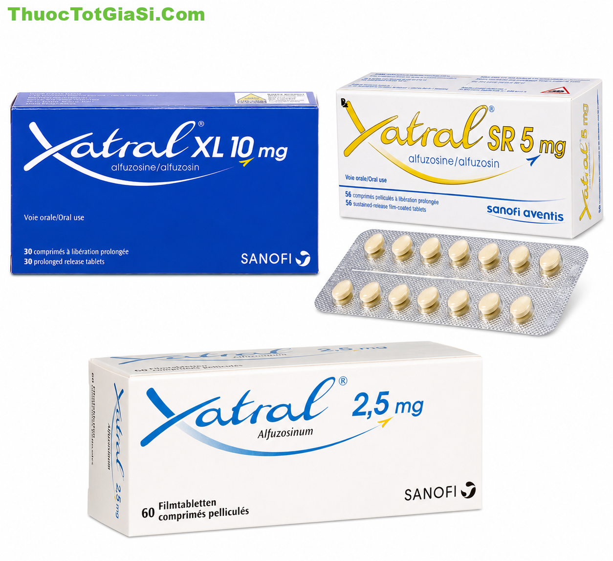 Xatral XL 10mg (Alfuzosin) – Thuốc Điều Trị Phì Đại Tuyến Tiền Liệt Hiệu Quả Xatral XL 10mg (Alfuzosin) – Thuốc Điều Trị Phì Đại Tuyến Tiền Liệt Hiệu Quả