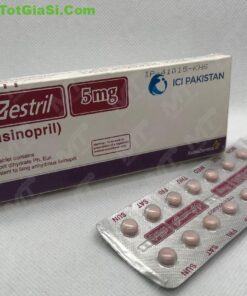 Zestril 5mg (Lisinopril) – Công Dụng, Liều Dùng, Giá Bán Và Lưu Ý Khi Sử Dụng
