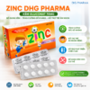 Zinc DHG Pharma Kẽm Gluconat 70mg – Bổ Sung Kẽm Tăng Đề Kháng, Hỗ Trợ Trẻ Ăn Ngon
