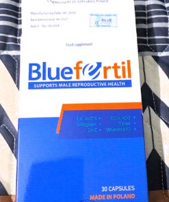 Bluefertil 30 viên của Ba Lan – Hỗ Trợ Tăng Cường Sức Khỏe Sinh Sản Nam Giới, Cải Thiện Chất Lượng Tinh Trùng