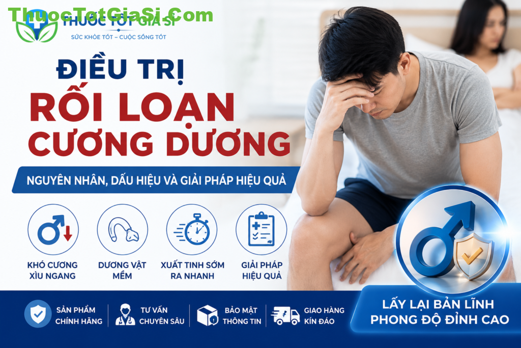 Điều Trị Rối Loạn Cương Dương: Nguyên Nhân, Dấu Hiệu Và Giải Pháp Hiệu Quả