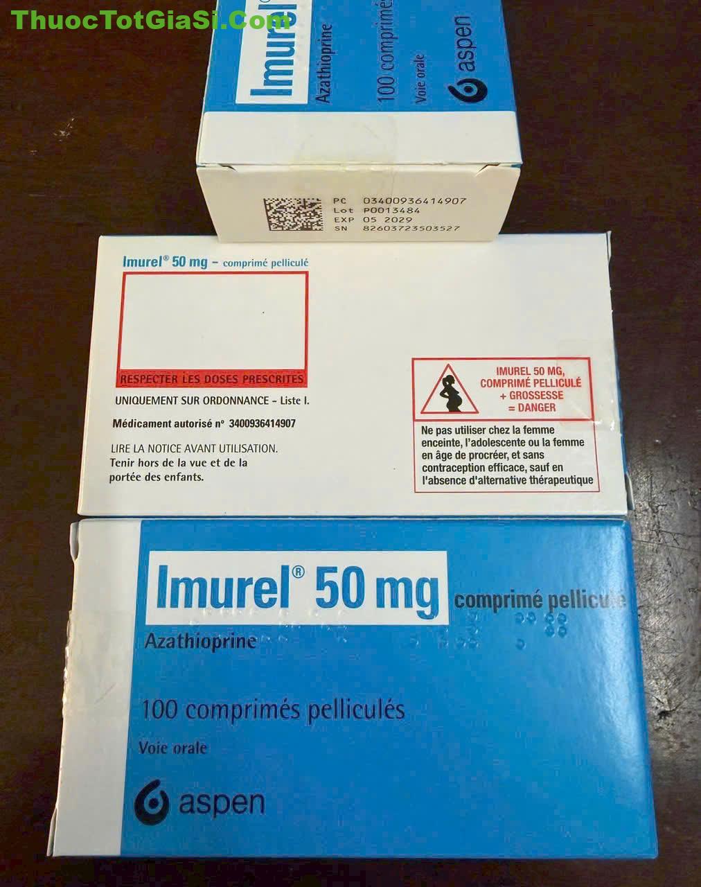 Imurel 50mg (Azathioprine) Là Thuốc Gì Công Dụng, Liều Dùng, Tác Dụng Phụ Và Lưu Ý Khi Sử Dụng Imurel 50mg (Azathioprine) Là Thuốc Gì? Công Dụng, Liều Dùng, Tác Dụng Phụ Và Lưu Ý Khi Sử Dụng