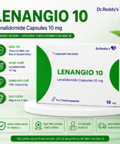 Lenangio 10 (Lenalidomide 10mg) – Công dụng, thành phần, cách dùng và lưu ý