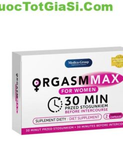 OrgasmMax For Men & For Women giá bao nhiêu? Công dụng, cách dùng, đánh giá