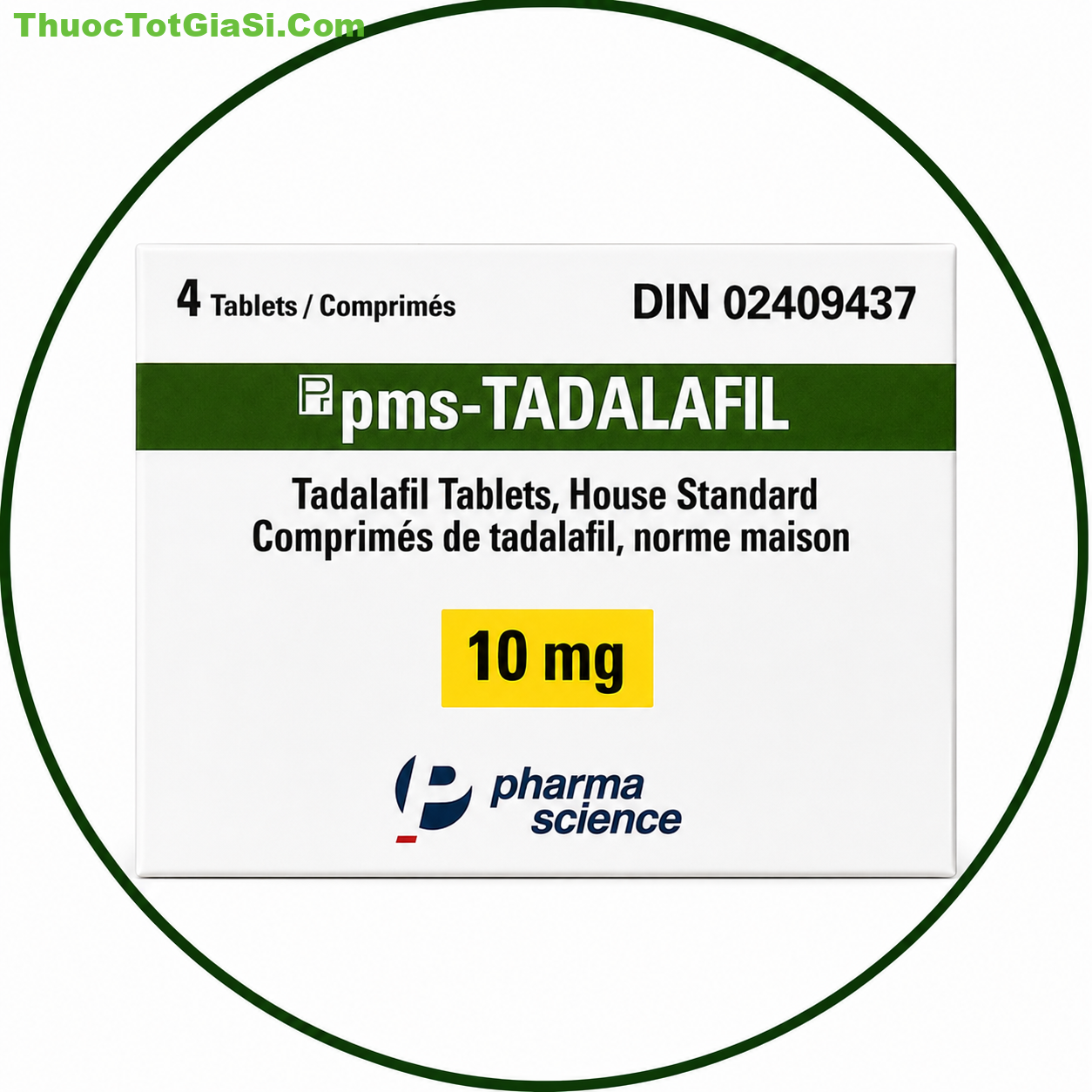 pms-Tadalafil 10mg Giá Bao Nhiêu Công Dụng, Cách Dùng Và Lưu Ý Khi Sử Dụng pms-Tadalafil 10mg Giá Bao Nhiêu? Công Dụng, Cách Dùng Và Lưu Ý Khi Sử Dụng