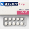Seduxen 5mg (Diazepam 5mg) Là Thuốc Gì? Công Dụng, Liều Dùng, Tác Dụng Phụ Và Lưu Ý Khi Sử Dụng