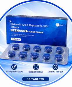 Stenagra Super Power (Sildenafil 100mg + Dapoxetine 100mg)