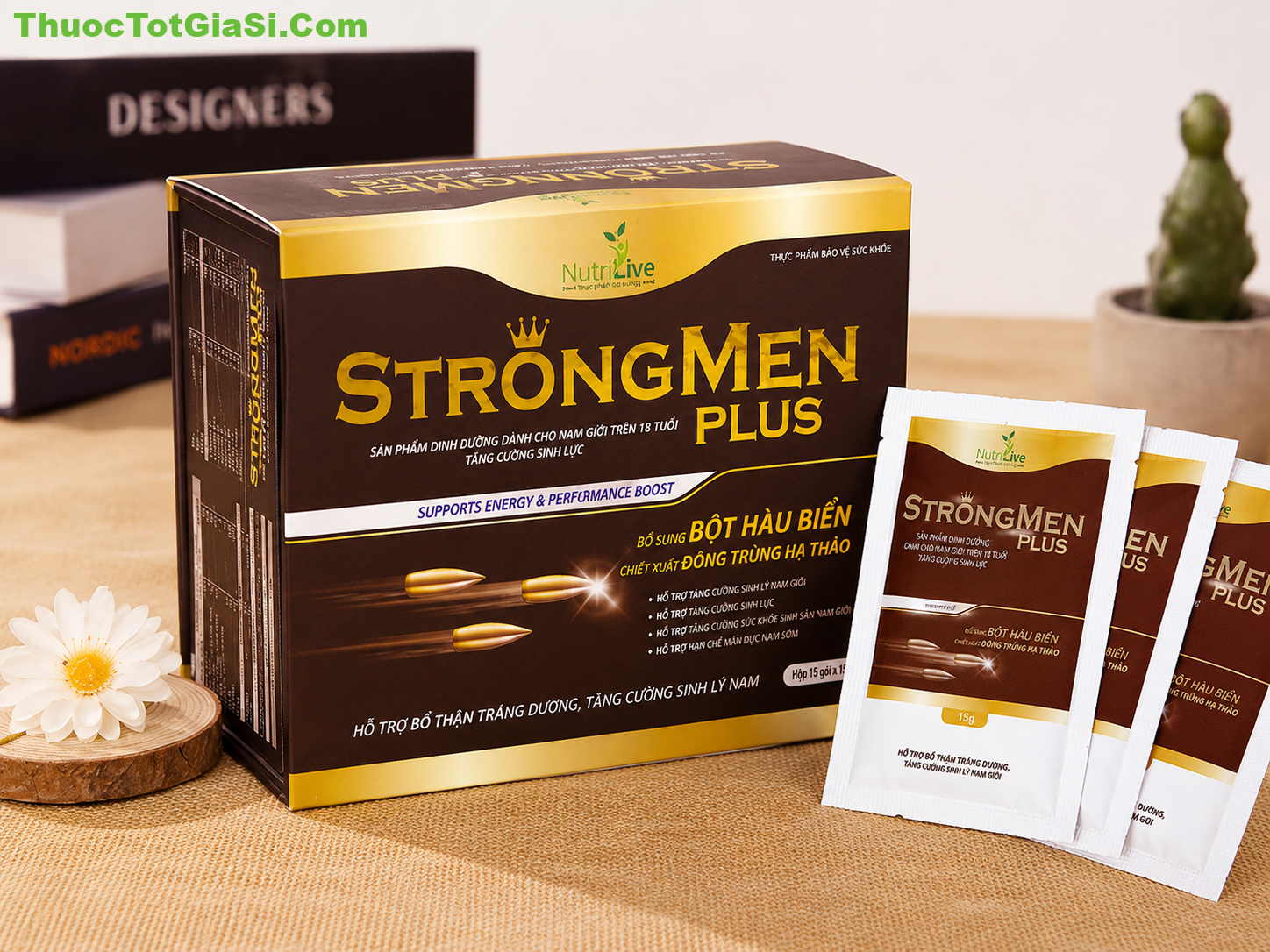 StrongMenPlus StrongMen Plus là gì? Công dụng, thành phần, cách dùng, giá bán chính hãng
