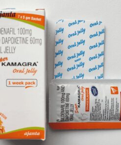 Super Kamagra Oral Jelly Rx 100mg + 60mg giá bao nhiêu? Công dụng, cách dùng và lưu ý