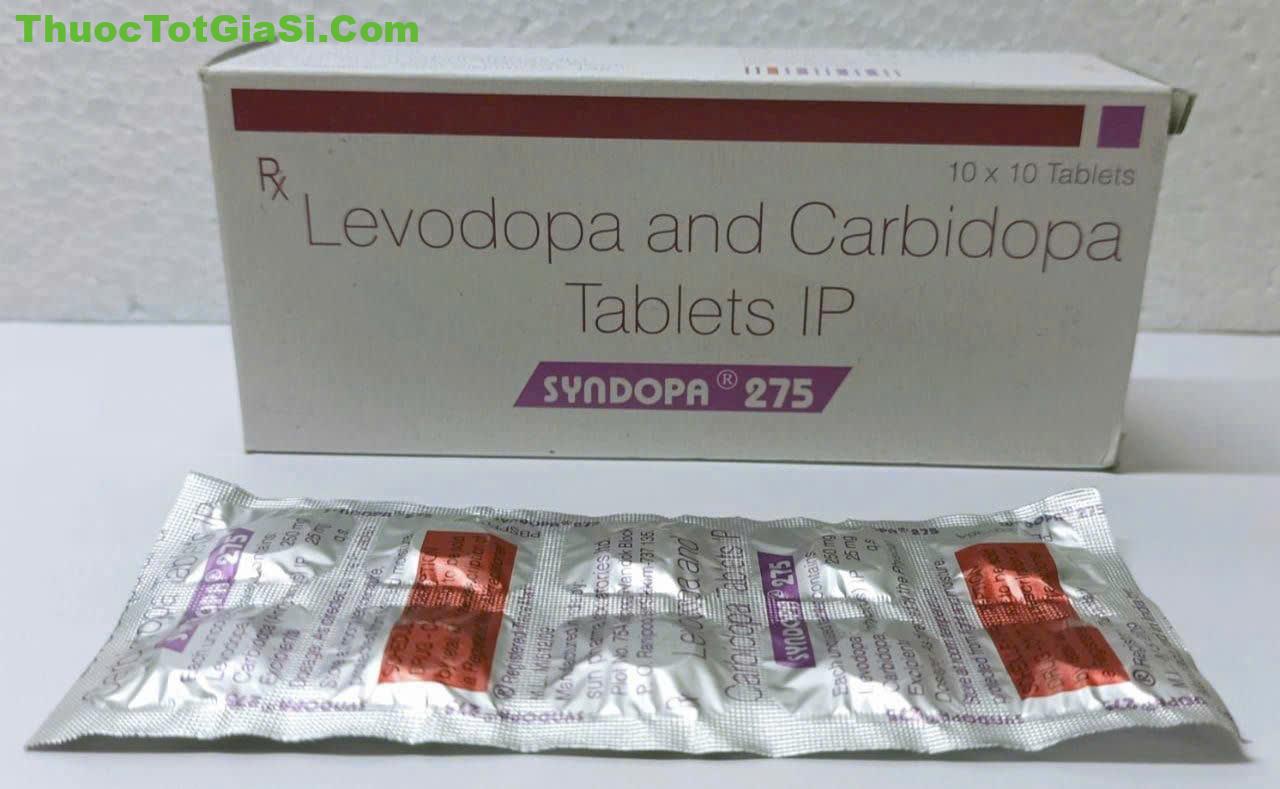 Syndopa 275 (Levodopa 250mg + Carbidopa 25mg) Syndopa 275 (Levodopa 250mg + Carbidopa 25mg) là thuốc gì