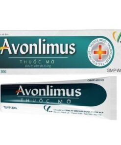 Thuốc Avonlimus (Tacrolimus 0.03) 15g VCP điều trị chàm, vảy nến, viêm da cơ ở trẻ em