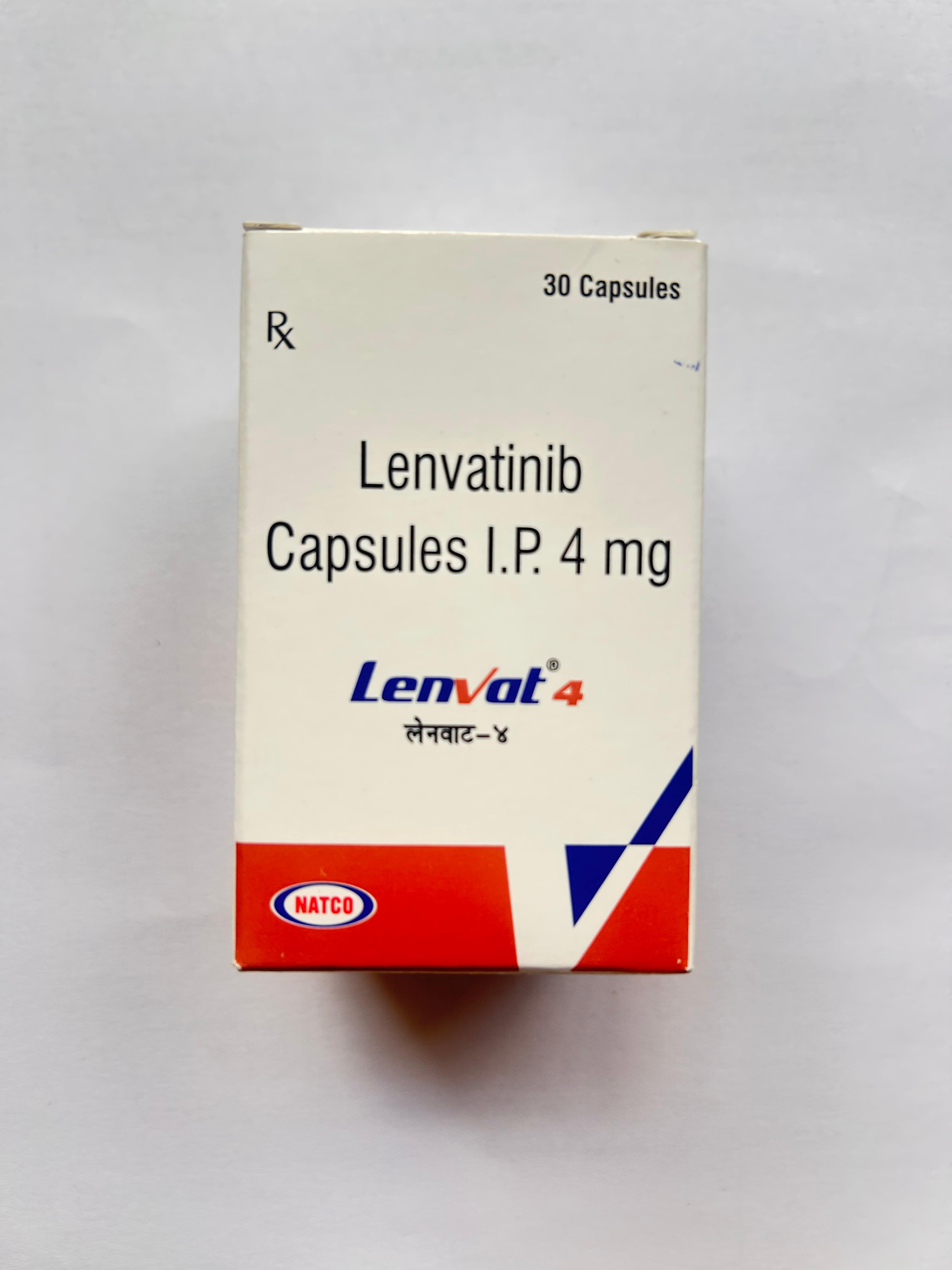 Thuốc Lenvat 4 (Lenvatinib 4mg) – Công dụng, Liều dùng, Giá bán và Những lưu ý khi sử dụng