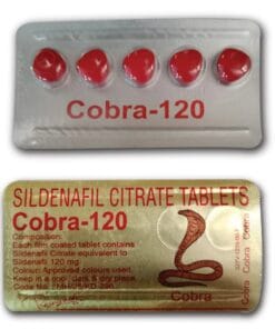 Cobra 120 (Sildenafil Citrate 120mg) – Công Dụng, Cách Dùng, Giá Bao Nhiêu? Mua Ở Đâu?