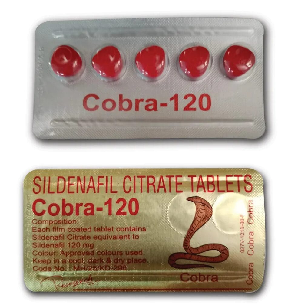 Cobra 120 (Sildenafil Citrate 120mg) – Công Dụng, Cách Dùng, Giá Bao Nhiêu? Mua Ở Đâu? Cobra 120 (Sildenafil Citrate 120mg) – Công Dụng, Cách Dùng, Giá Bao Nhiêu? Mua Ở Đâu?