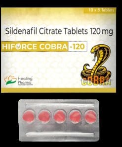 Cobra 120 (Sildenafil Citrate 120mg) – Công Dụng, Cách Dùng, Giá Bao Nhiêu? Mua Ở Đâu?