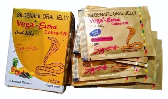 Vega Extra Cobra 200 Oral Jelly – Gel hỗ trợ cải thiện rối loạn cương dương cho nam giới Vega Extra Cobra 200 Oral Jelly – Gel hỗ trợ cải thiện rối loạn cương dương cho nam giới