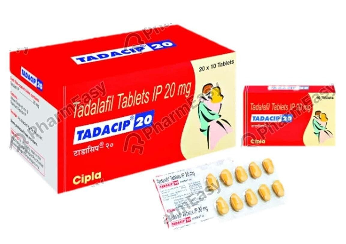 Tadacip 20 (Tadalafil 20mg) – Công Dụng, Cách Dùng, Giá Bán Và Lưu Ý Tadacip 20 (Tadalafil 20mg) – Công Dụng, Cách Dùng, Giá Bán Và Lưu Ý