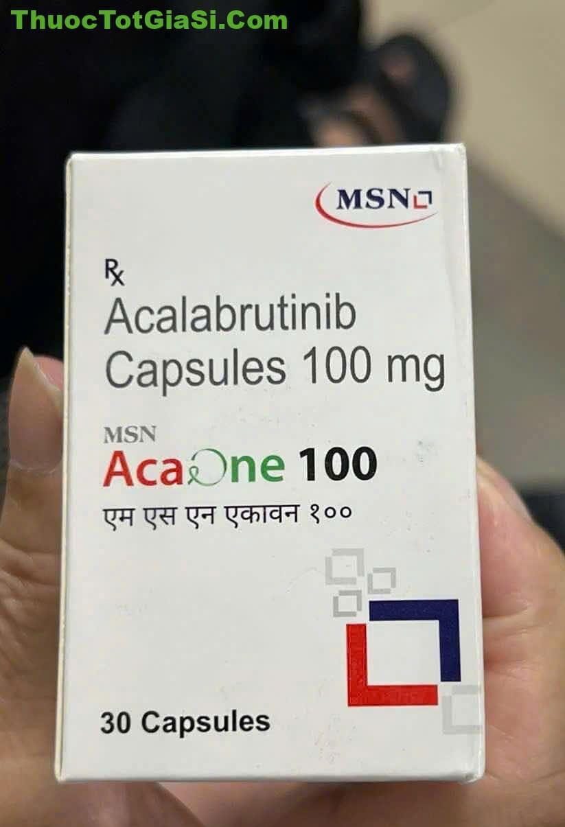 AcaOne 100 (Acalabrutinib 100mg) – Công dụng, liều dùng, cách sử dụng và giá bán AcaOne 100 (Acalabrutinib 100mg) – Công dụng, liều dùng, cách sử dụng và giá bán