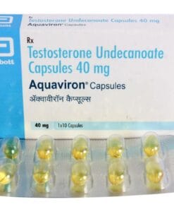 Aquaviron Capsules 40mg | Testosterone Undecanoate 40mg Chính Hãng
