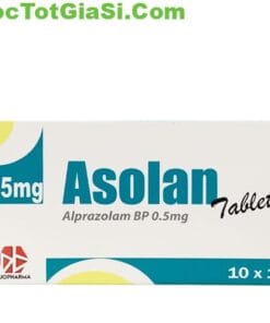 Asolan 0.5mg (Alprazolam) – Công Dụng, Liều Dùng, Giá Bán