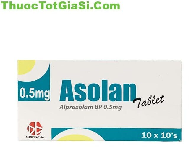 asolan-0-5mg-alprazolam-cong-dung-lieu-dung-gia-ban-13627-1 Asolan 0.5mg (Alprazolam) – Công Dụng, Liều Dùng, Giá Bán