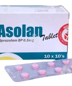Asolan 0.5mg (Alprazolam) – Công Dụng, Liều Dùng, Giá Bán