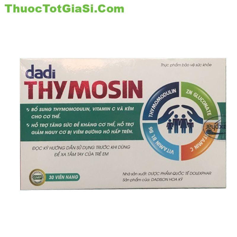 Dadi Thymosin Hộp 30 Viên - Tăng Sức Đề Kháng