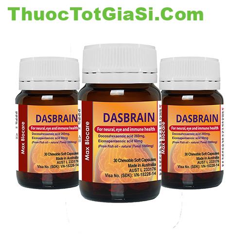 Dasbrain DHA EPA của Úc – Hỗ Trợ Não Bộ, Mắt Và Tăng Cường Miễn Dịch