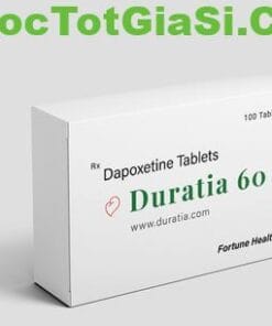 Duratia 60 (Dapoxetine 60mg) Giá Bao Nhiêu? Công Dụng, Cách Dùng Và Lưu Ý