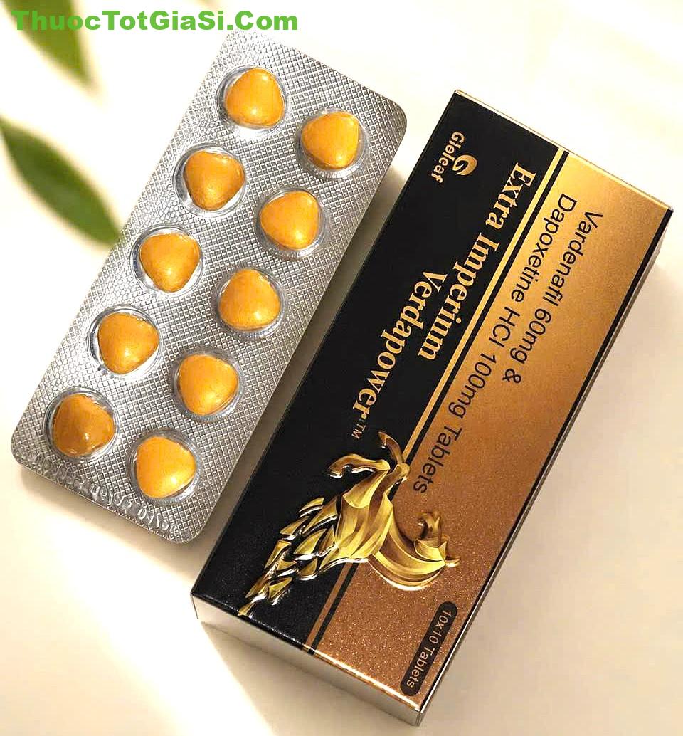 Ektra Imperium Verapower Ektra Imperium Verapower 600mg & Dapoxetine HCl 100mg – Công dụng, liều dùng, giá bán