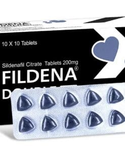 Fildena Double 200 (Sildenafil Citrate 200mg) – Thuốc hỗ trợ điều trị rối loạn cương dương